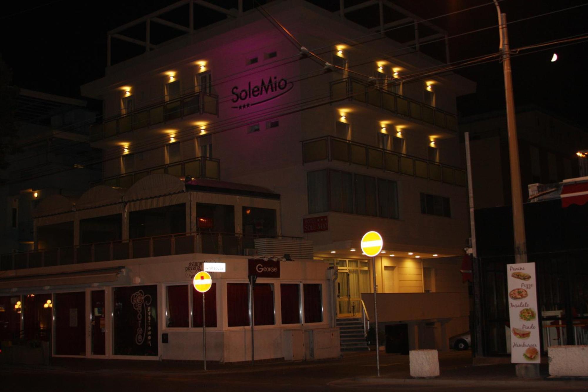 Hotel Sole Mio Rimini Eksteriør bilde