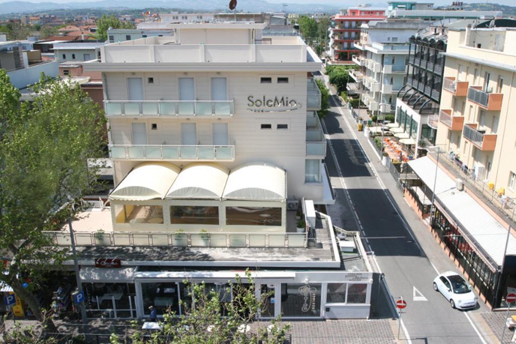 Hotel Sole Mio Rimini Eksteriør bilde