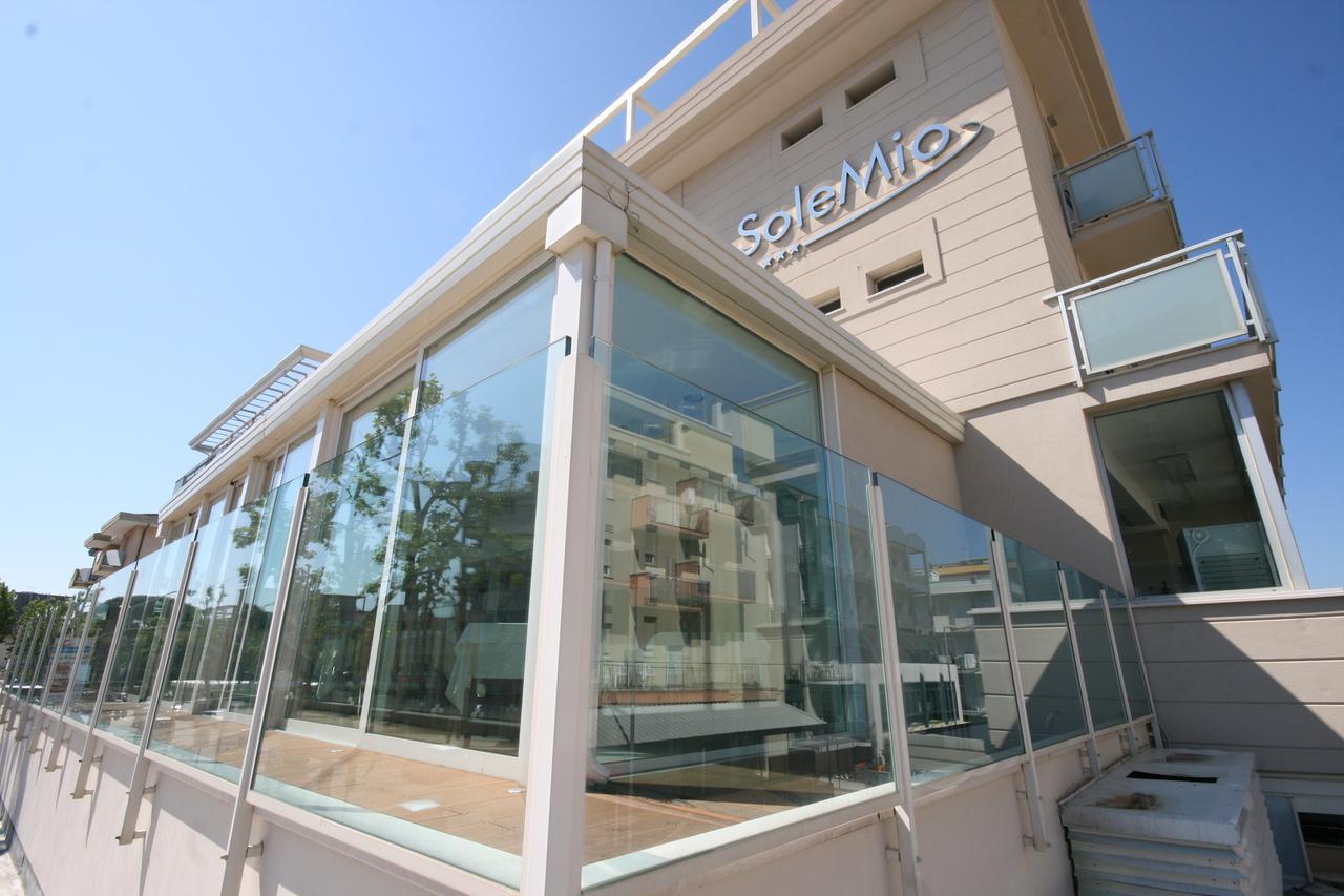 Hotel Sole Mio Rimini Eksteriør bilde